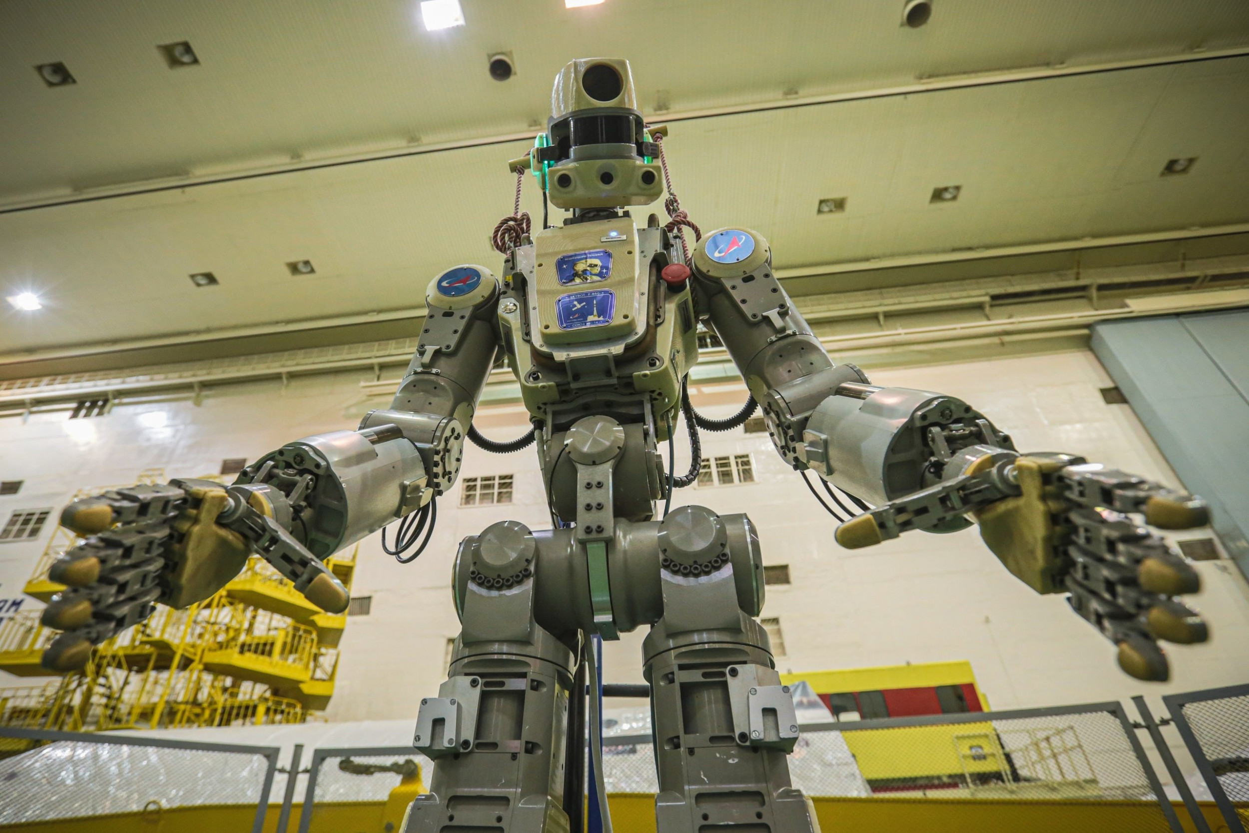 Ο Fedor το ανθρωποειδές ρομπότ της Ρωσίας έφτασε στον ISS