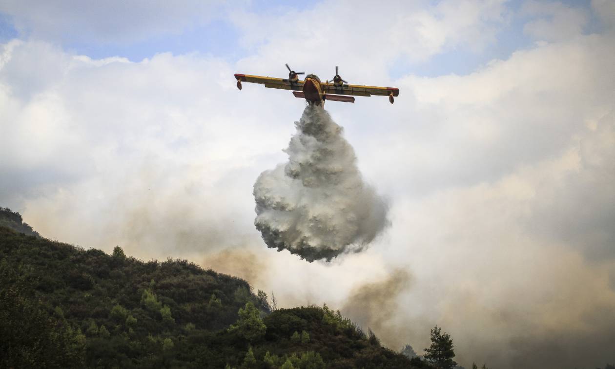 Μεγάλη φωτιά στην Κέρκυρα: Εκκενώθηκαν 2 χωριά – «100 μέτρα από τα σπίτια οι φλόγες»