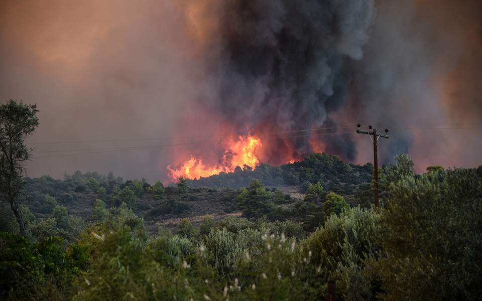 Πυρκαγιά στο Κιλκίς – Καίει χαμηλή βλάστηση
