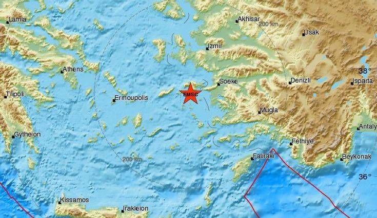 Νέα σεισμική δόνηση αναστάτωσε τη Σάμο