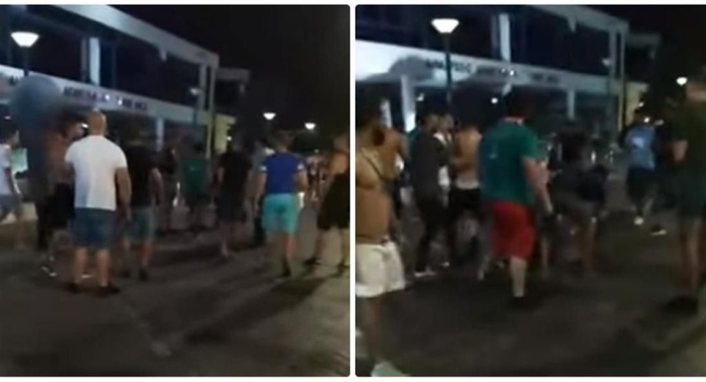 Πιάστηκαν στα χέρια τουρίστες – Άγριος καυγάς στην Αγία Νάπα (βίντεο)