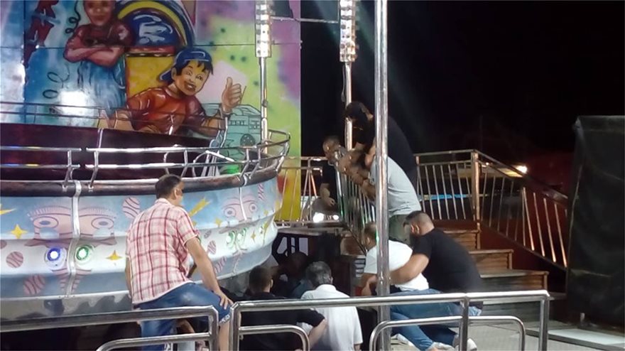 Βόλος: Δείτε βίντεο από το δυστύχημα στο λούνα – παρκ του Αλμυρού (βίντεο)