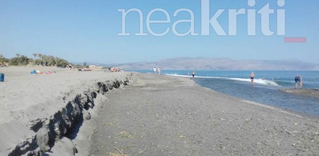 Πρωτοφανές φαινόμενο: Άλλαξε ροή ποταμός στα Χανιά