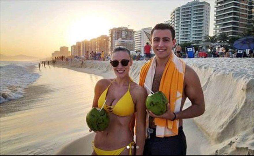Αννα Κορακάκη… με κίτρινο μαγιό αραχτή στη Βραζιλία! (φωτο)