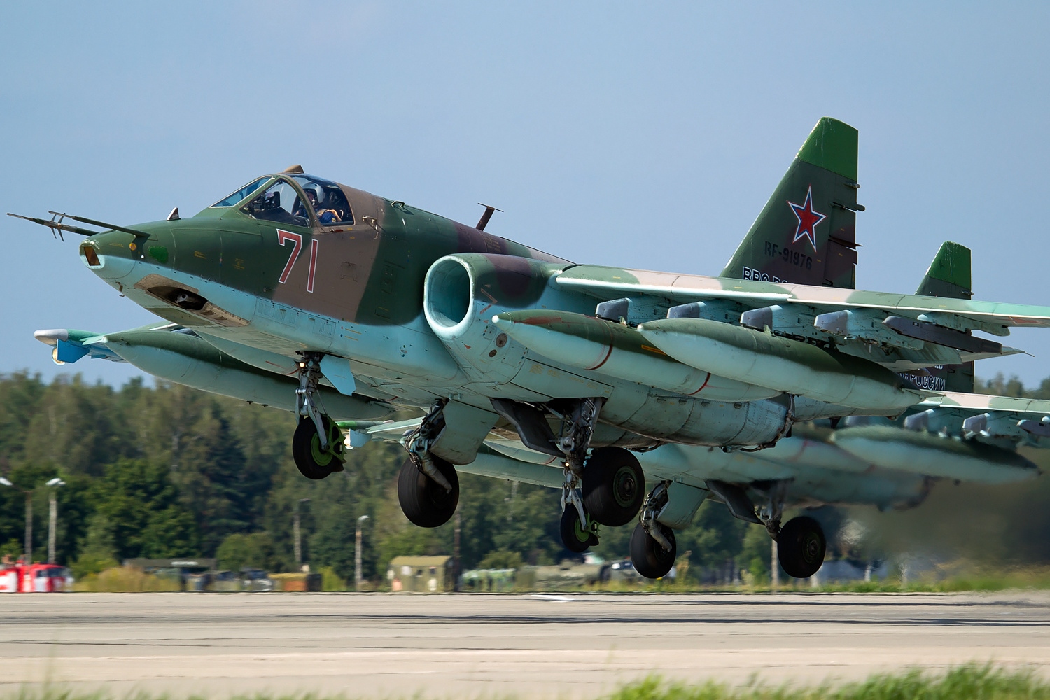 Μαχητικό Su-25 συνετρίβη στην Σταυρούπολη της Ρωσίας