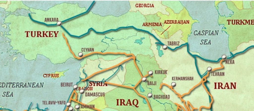 Αλλαγή δεδομένων από Ρωσία: Κολοσσιαίος αγωγός πετρελαίου θα μεταφέρει το ιρανικό & το ιρακινό πετρέλαιο στην Μεσόγειο!