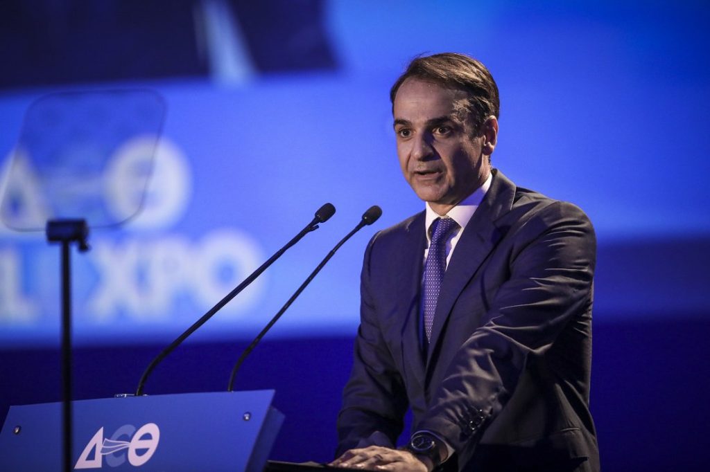 Live η ομιλία του Κ. Μητσοτάκη στην ΔΕΘ (βίντεο)