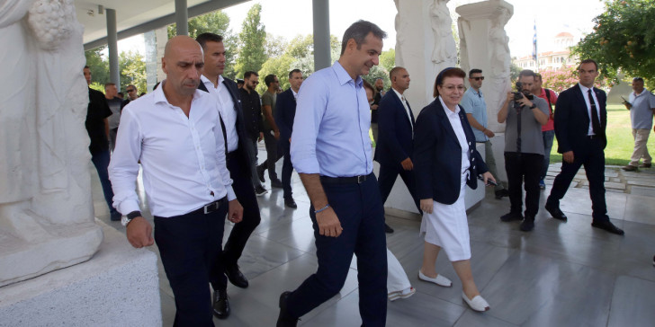 O K. Μητσοτάκης στο Αρχαιολογικό Μουσείο Θεσσαλονίκης: Θα υπάρξει σύζευξη τεχνολογίας και πολιτισμού