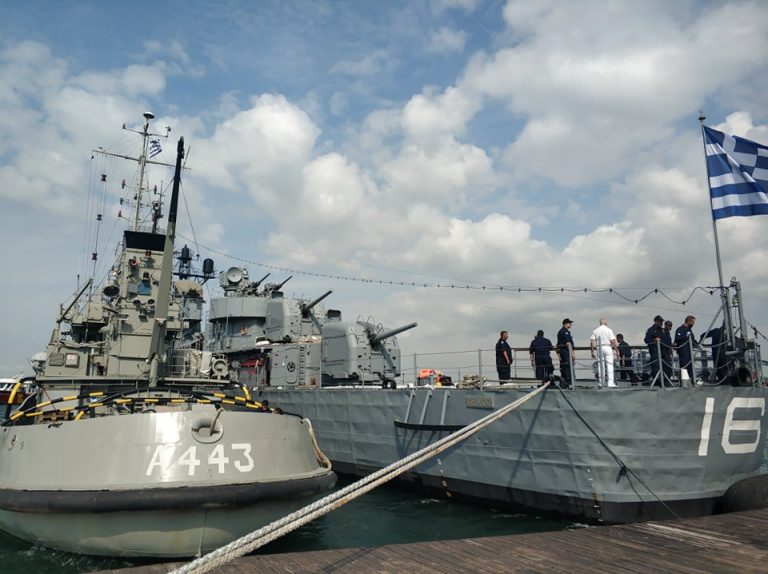 Στη Θεσσαλονίκη το θρυλικό αντιτορπιλικό «Βέλος» – Θα είναι ανοιχτό προς το κοινό (φωτο)