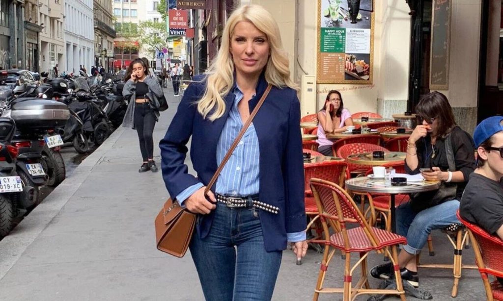 Στο Παρίσι λίγο πριν την πρεμιέρα της η Ελένη Μενεγάκη (φώτο)