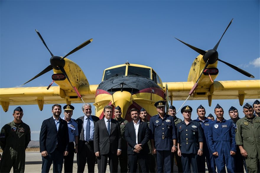 M. Xρυσοχοϊδης: «Ξεκινάμε πρόγραμμα αγοράς νέων πυροσβεστικών αεροσκαφών»