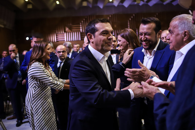 ΔΕΘ: Η πρώτη ομιλία του Αλέξη Τσίπρα ως αρχηγού της αξιωματικής αντιπολίτευσης (φωτό)