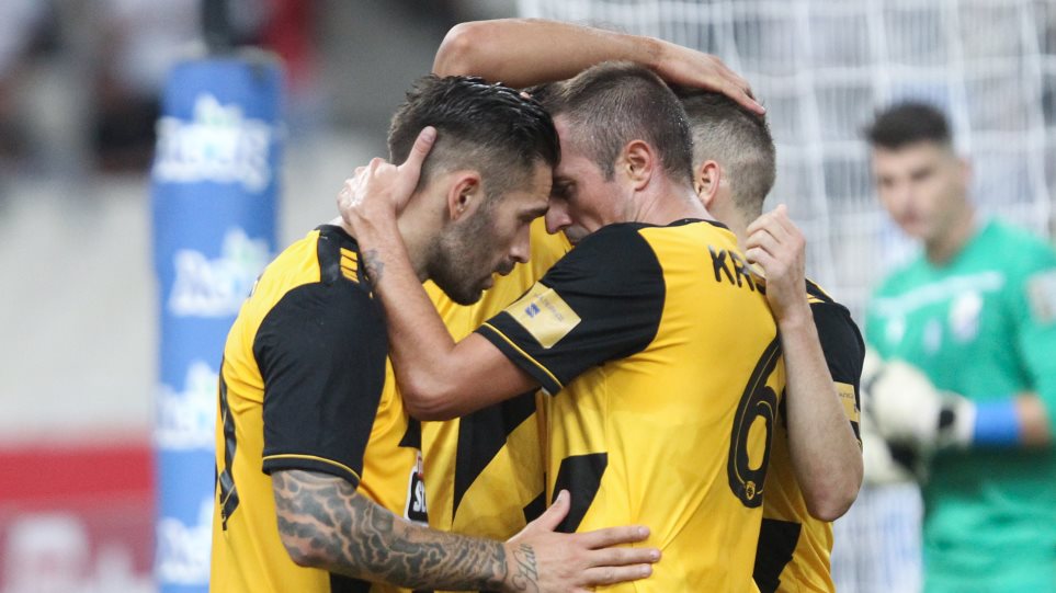 AEK-Λαμία 2-0 (β’ ημίχρονο)