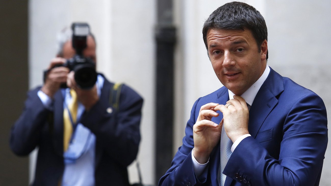 Ο πρώην πρωθυπουργός της Ιταλίας Ματέο Ρέντσι ιδρύει νέο κόμμα