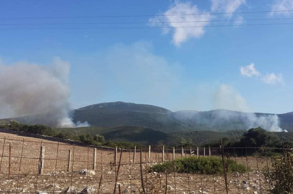 Ζάκυνθος: Υπό έλεγχο η φωτιά στις Μαριές