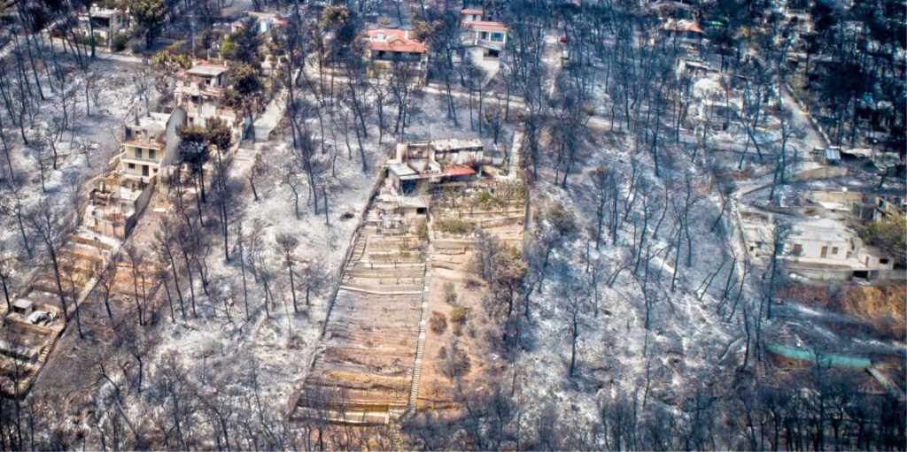 Εθνικό Αστεροσκοπείο Αθηνών: Οι συνθήκες που έκαναν τη φωτιά στο Μάτι να καίει ανεξέλεγκτη