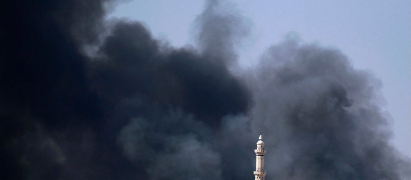 Συρία: Η Δαμασκός ανακοίνωσε ότι κατέρριψε ένα οπλισμένο drone – Η στιγμή της έκρηξης (βίντεο)