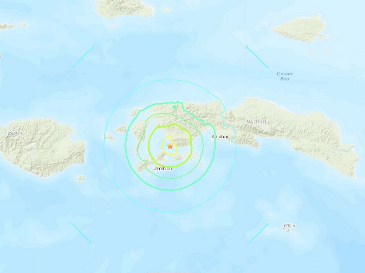 Ισχυρός σεισμός 6,8 Ρίχτερ στην Ινδονησία
