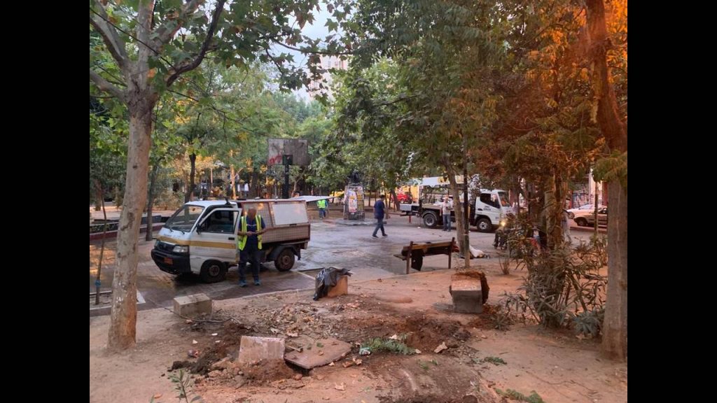 «Αναγεννιούνται» τα Εξάρχεια –  Εργασίες για την αναβάθμιση της περιοχής (φώτο)