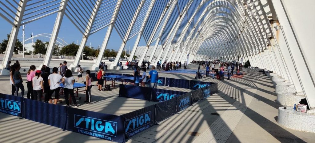 Νίκη Κεραμέως: Πίνγκ πονγκ με στυλ στο ΟΑΚΑ (φωτο)