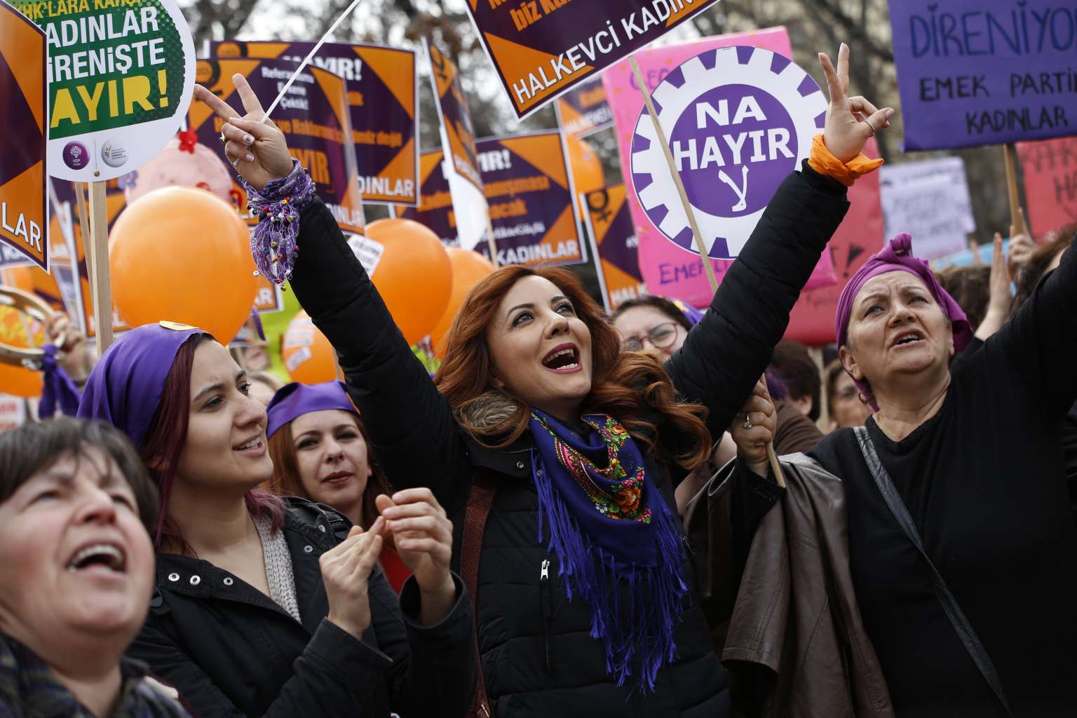 Κωνσταντινούπολη: Διαδήλωση για τη βία σε βάρος των γυναικών