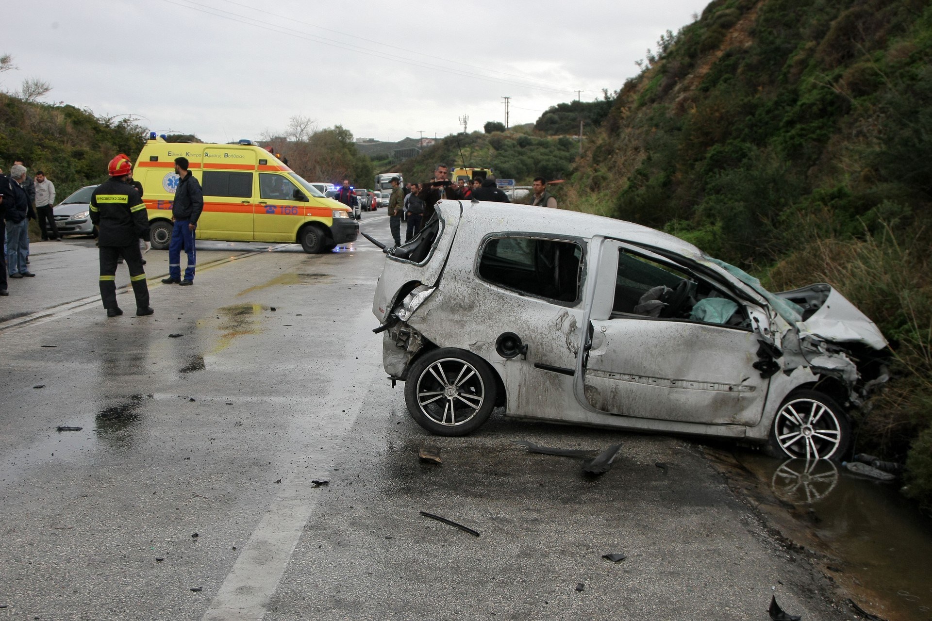 Ορμύλια Χαλκιδικής: Δύο νεκροί από τροχαίο δυστύχημα