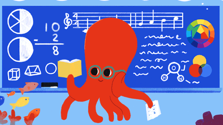 Αφιερωμένο στους εκπαιδευτικούς το σημερινό doodle της Google