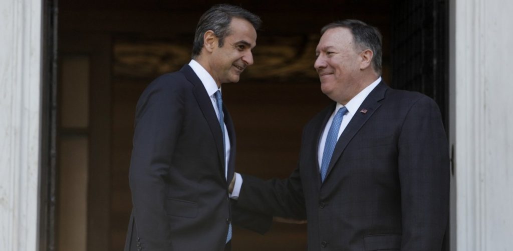 Κ.Μητσοτάκης σε Μ.Πομπέο: «Η Τουρκία παραβιάζει το διεθνές δίκαιο»
