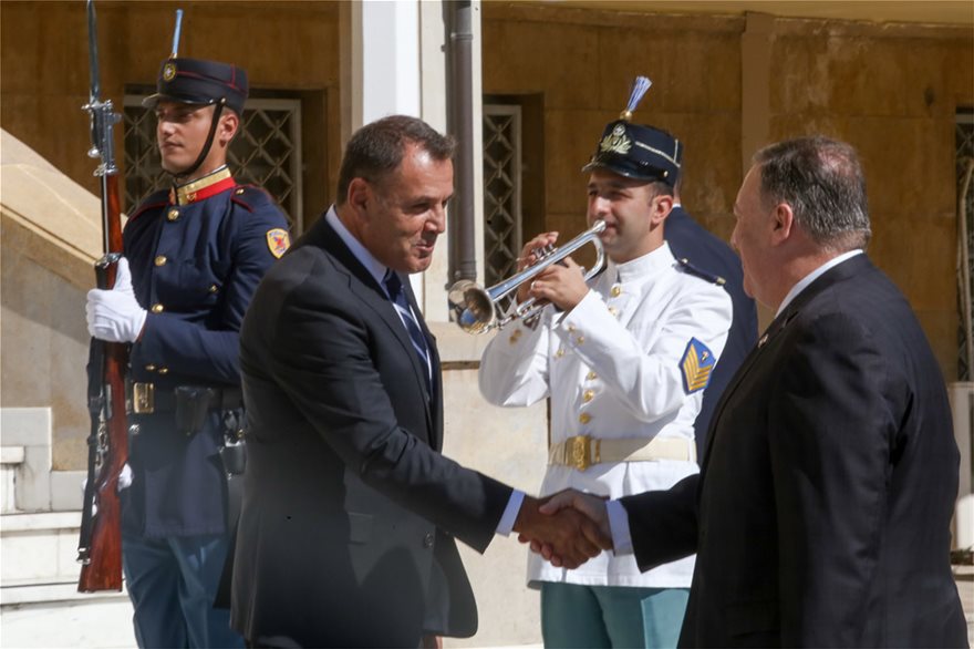 Συνάντηση Μ.Πομπέο με Ν.Παναγιωτόπουλο – Τι συζητήθηκε