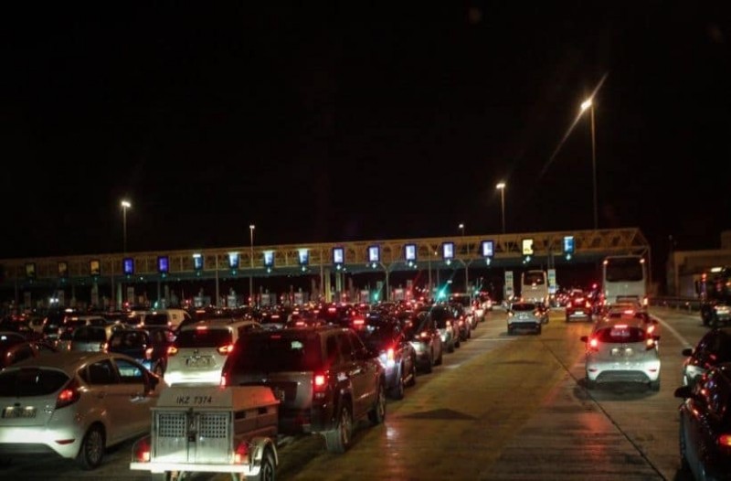 Χάος στην Εθνική Οδό Αθηνών-Λαμίας λόγω τροχαίων