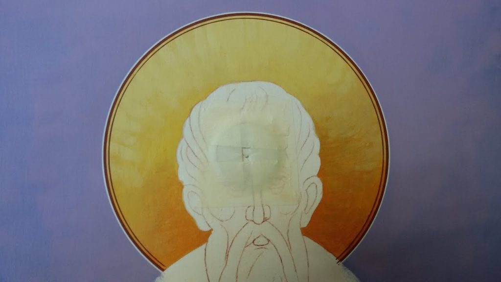 Γιατί στις αγιογραφίες το φωτοστέφανο τοποθετείται μόνο στο κεφάλι;