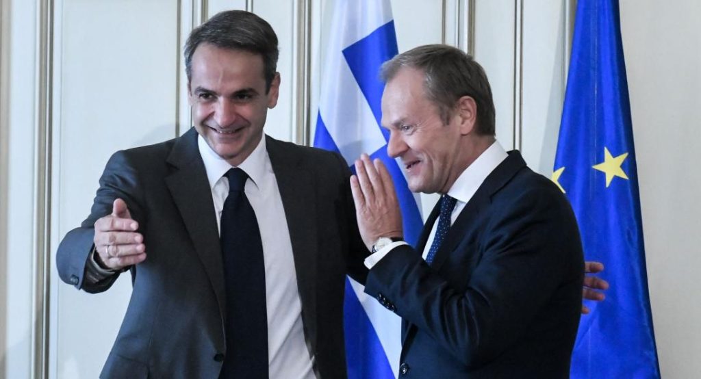 Κυριάκος Μητσοτάκης – Ντόναλντ Τούσκ: Οι συζητήσεις που θα απασχολήσουν το Ευρωπαϊκό Συμβούλιο