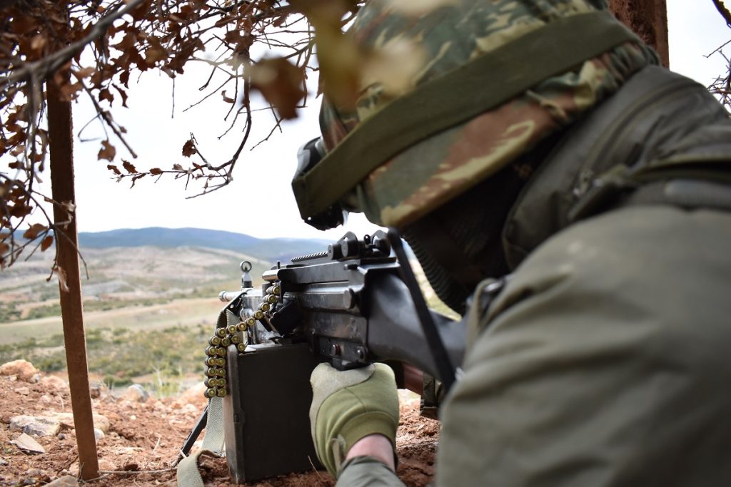 Ασκήσεις με πραγματικά πυρά από τις ΕΔ στη Σαμοθράκη