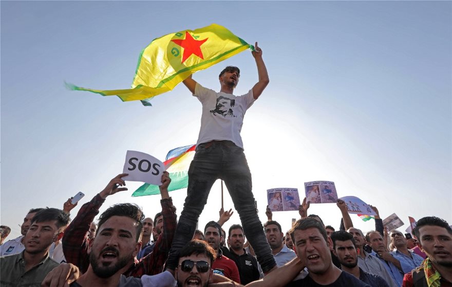 Ιράκ: Χιλιάδες Κούρδοι διαδήλωσαν κατά του Ερντογάν
