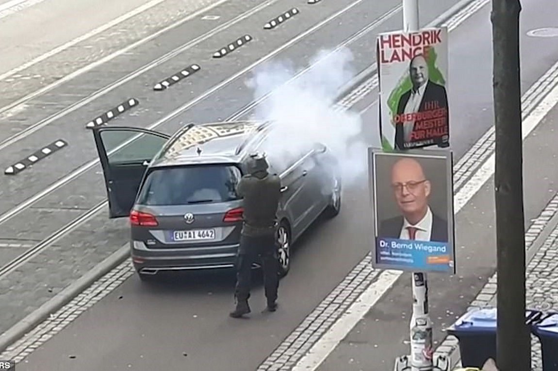 Επίθεση στο Χάλε: Ο δράστης είχε ανεβάσει αντισημιτικό «μανιφέστο» – Ήθελε να σκοτώσει Εβραίους