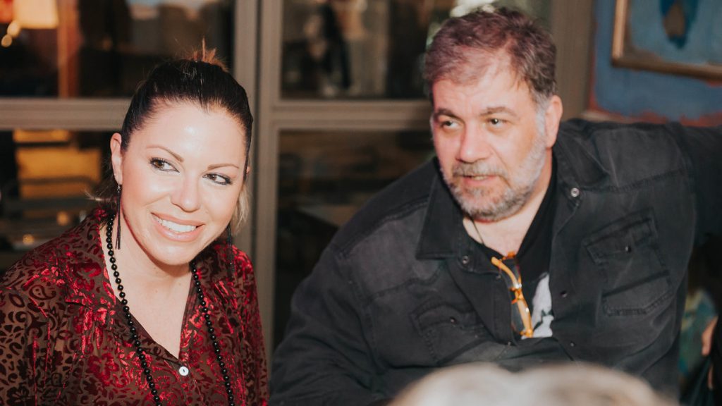 Δ. Σταρόβας και Α. Σταθάκη σε σπάνια δημόσια εμφάνιση (φωτο)