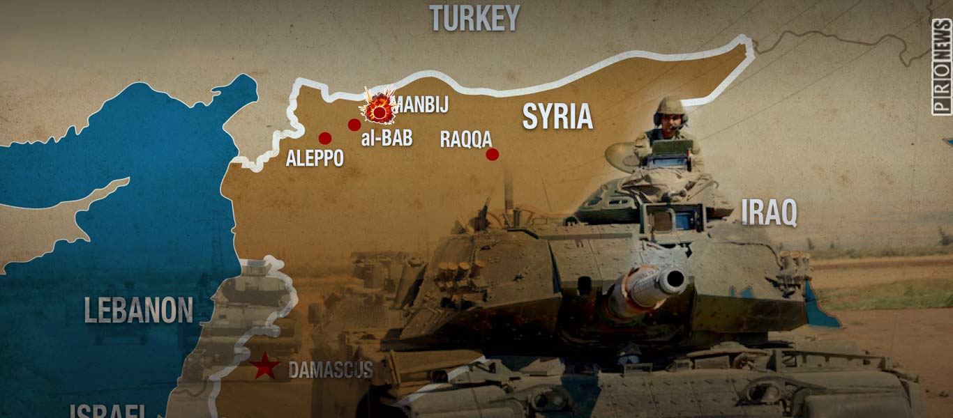 Άγκυρα: Ξεκινήσαμε την επιχείρηση για την κατάληψη της Μανμπίτζ – Άρματα μάχης και μαχητικά κτυπούν το YPG