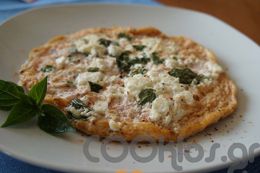 Η συνταγή της ημέρας: Ομελέτα λευκή με μυρωδικά και ανθότυρο