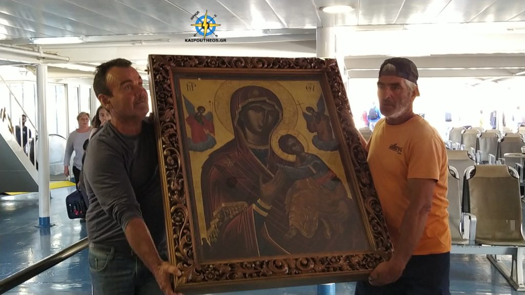 Η θαυματουργή Παναγία Κανάλα της Κύθνου μεταφέρεται στον Βύρωνα