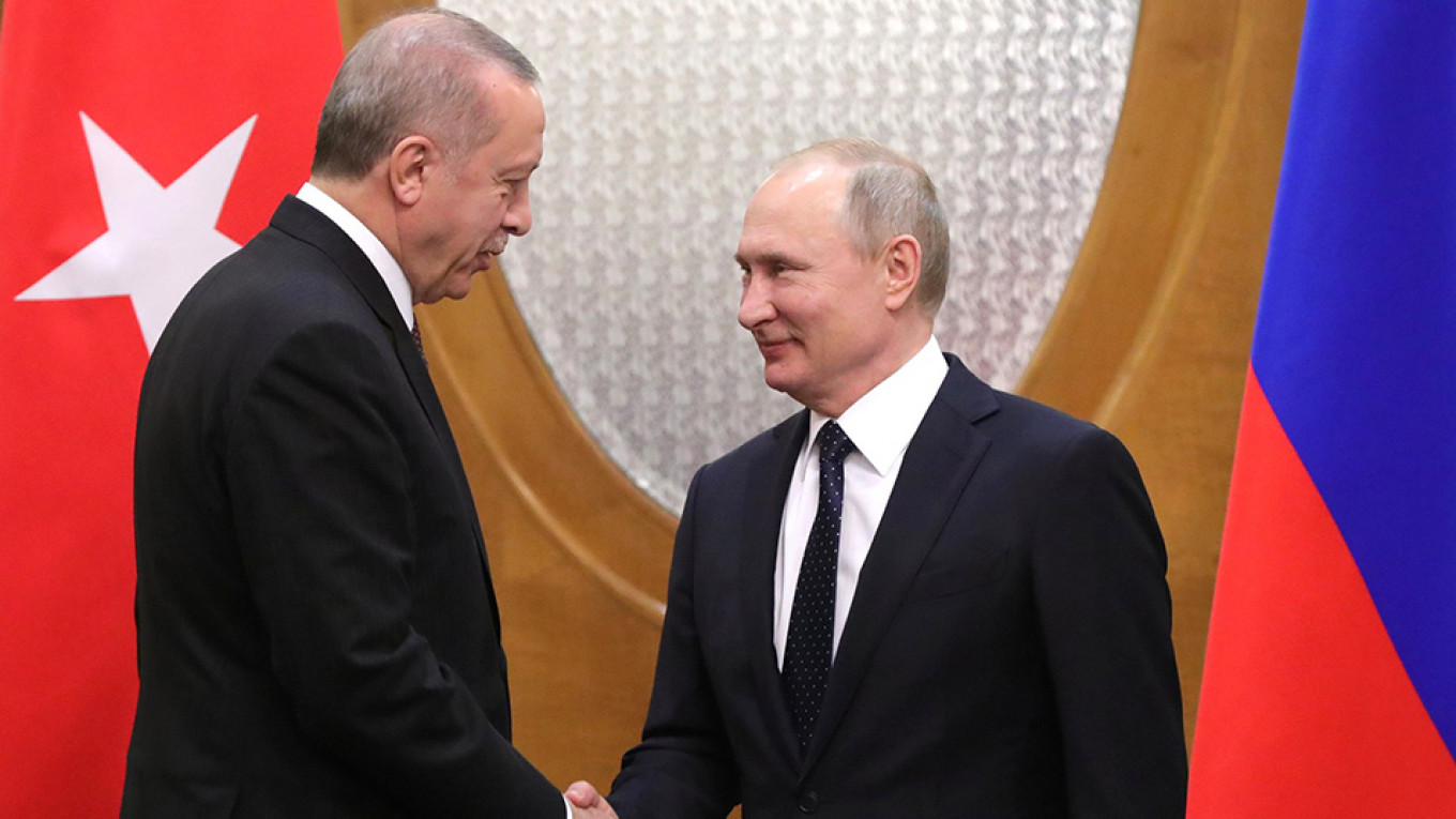 Συνάντηση Β.Πούτιν και Ρ.Τ.Ερντογάν στο Σότσι στις 22 Οκτωβρίου