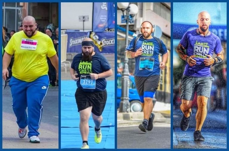 Ο κρητικός που έγινε viral στο facebook – Κατάφερε και έχασε σε 3 χρόνια 80 κιλά (φώτο)