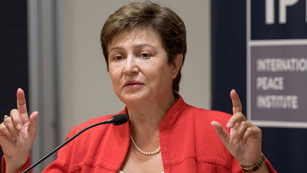 Κρισταλίνα Γκεοργκίεβα: «Αναπήδησα όπως η στερλίνα όταν άκουσα τα νέα για την συμφωνία Βρετανίας και ΕΕ»