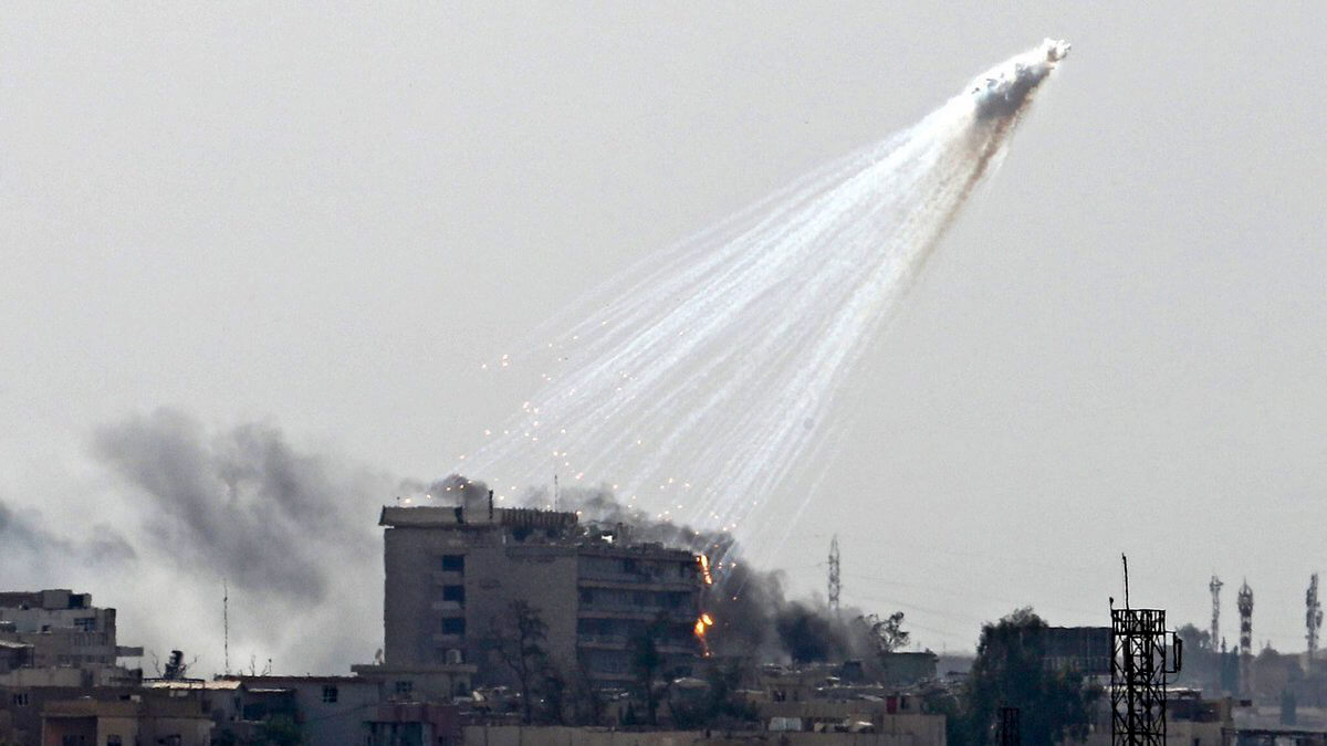 Βίντεο: Πυρομαχικά λευκού φωσφόρου χρησιμοποίησαν οι τουρκικές δυνάμεις στην βόρεια Συρία