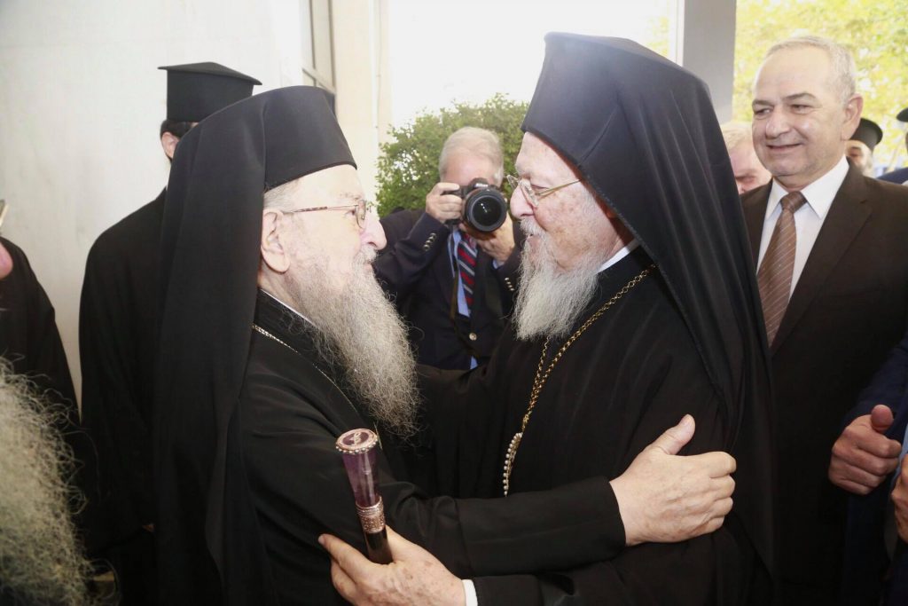 Επίσκεψη του Οικουμενικού Πατριάρχη στο Διοικητήριο Θεσσαλονίκης