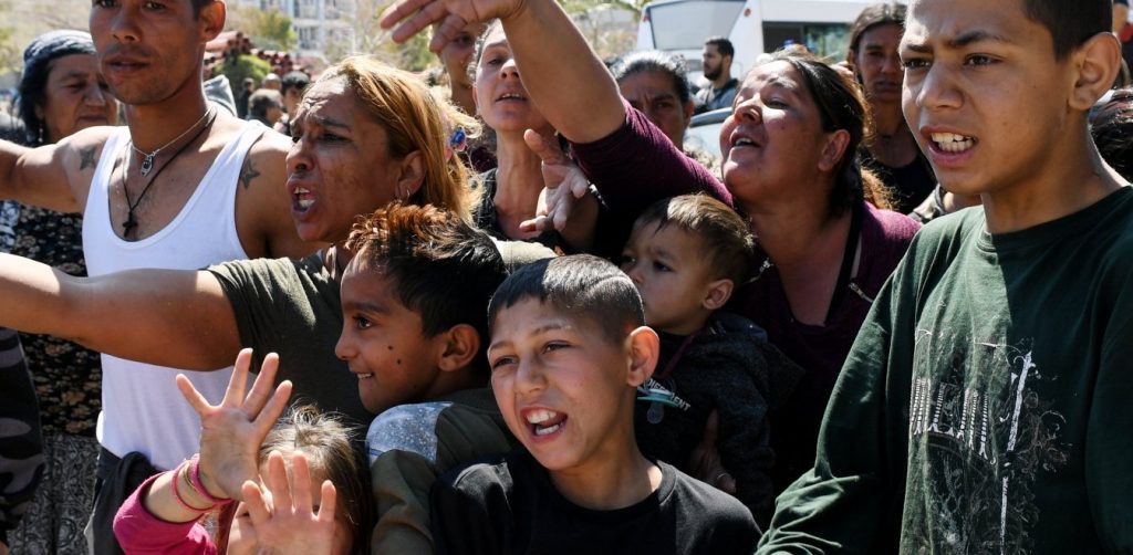 Ημαθία: Συμπλοκή και πετροπόλεμος μεταξύ τσιγγάνων και μεταναστών