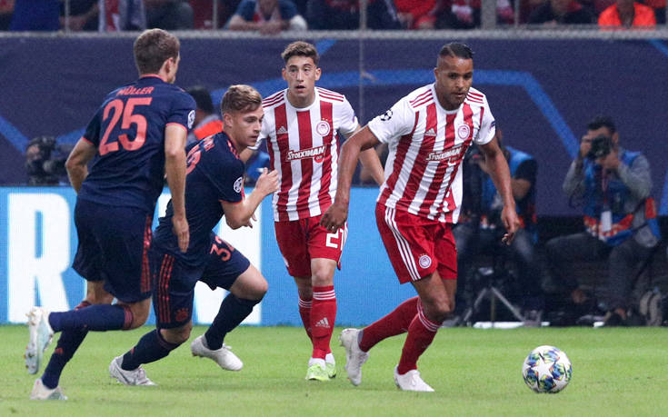 Champions League: Ολυμπιακός – Μπάγερν Μονάχου: 2-3 (τελικό)