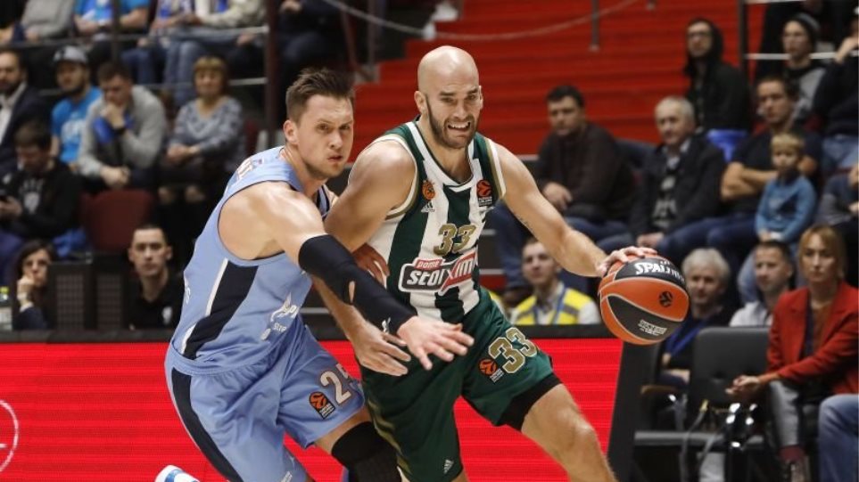 Euroleague: Επιτέλους νίκη για τον Παναθηναϊκό: 79-89 την Ζενίτ