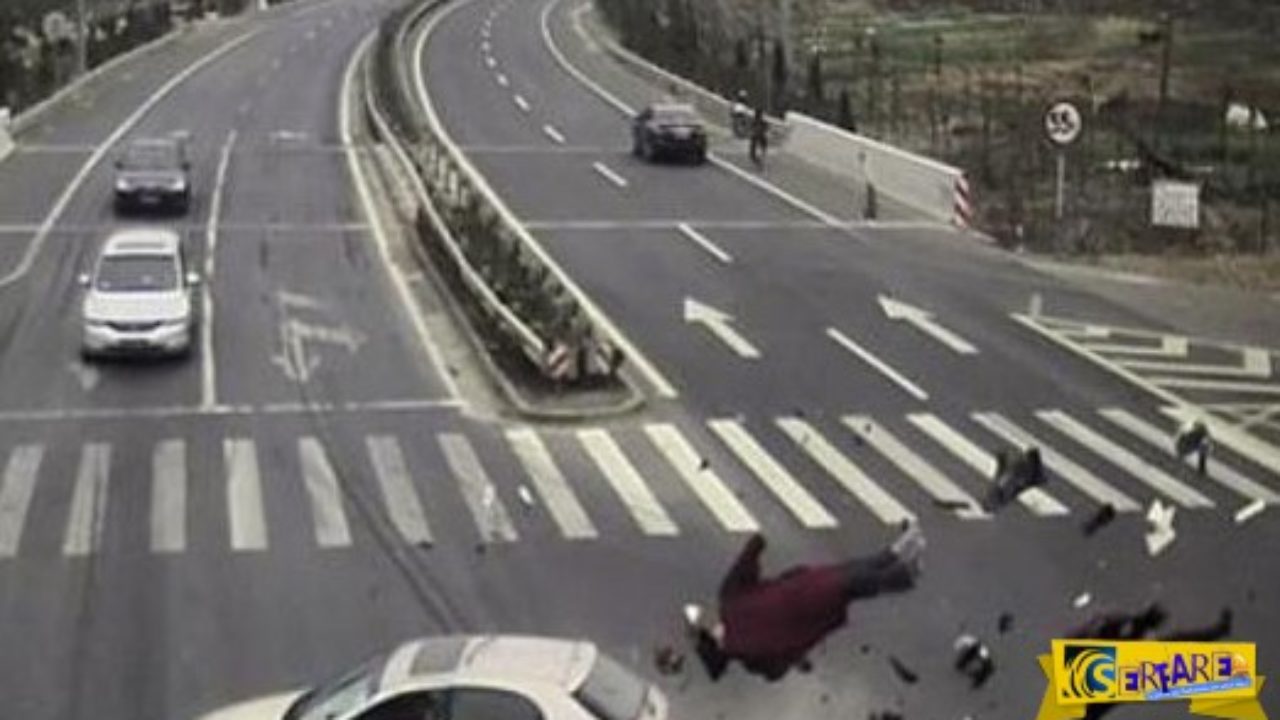 Σoκαριστικό τροχαίο στην Κίνα: Αυτοκίνητο διασχίζει διασταύρωση χωρίς φρένο – Δύο νεκροί και 12 τραυματίες (βίντεο)