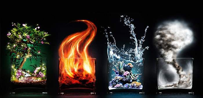 Τα τέσσερα στοιχεία της φύσης στην αρχαία ελληνική φιλοσοφία