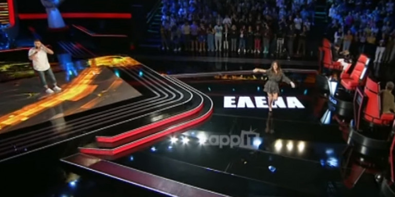 Voice: Δοκίμασε την τύχη του για δεύτερη φορά και έκανε την Έλενα Παπαρίζου να χορέψει (βίντεο)